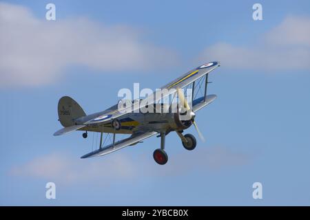 Gloster Gladiator 1 in 73 RAF-Markierungen. Stockfoto