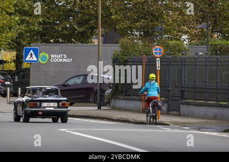 Lievegem, Belgien. Oktober 2024. Das Hauptquartier der Food Company What's Cooking wurde am Freitag, den 18. Oktober 2024 in Lievegem gezeigt. What's Cooking hat heute Morgen den Verkauf seiner Charcuterie-Abteilung für 100 Millionen Euro angekündigt. BELGA FOTO NICOLAS MAETERLINCK Credit: Belga News Agency/Alamy Live News Stockfoto