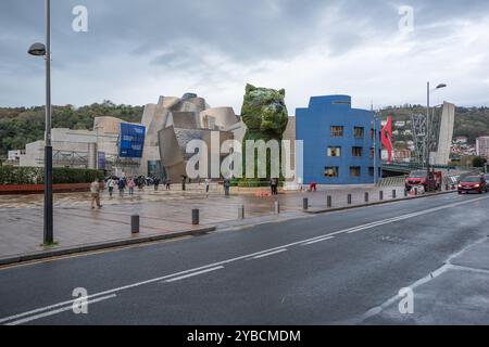 Guggenheim Museum Bilbao, Bilbao, Baskenland, Spanien, Europa Stockfoto