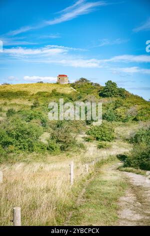 Der Tyskertarnet-Turm in Mols bjerge dänemark Stockfoto