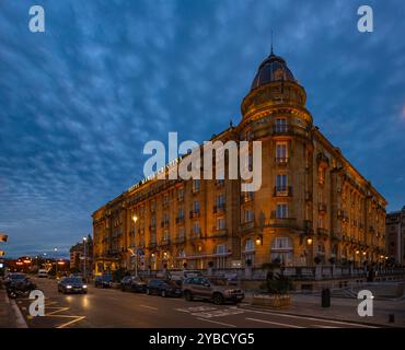 Hotel Maria Cristina, Donastia-San Sebastian, Baskenland, Spanien, Europa Stockfoto