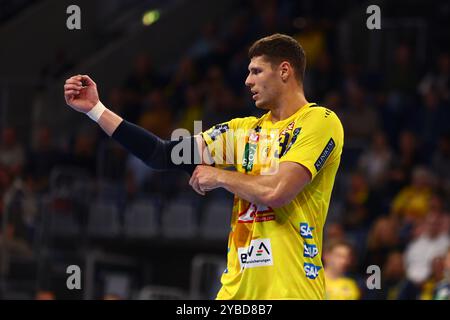 Sebastian Heymann (Rhein-Neckar Loewen) Rhein-Neckar Loewen vs HSV Hamburg, Handball, 1. Bundesliga, 07.10.2024 Foto: Rene Weiss/Eibner Stockfoto