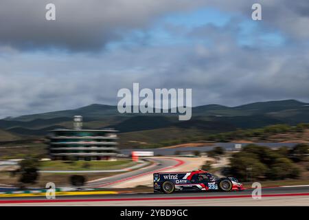 23 GARG Bijou (usa), SCHERER Fabio (SWI), DI RESTA Paul (gbr), United Autosports, Oreca 07 - Gibson, Aktion während der 4 Stunden von Portimao 2024, 6. Runde der European Le Mans Series 2024 auf dem Algarve International Circuit vom 16. Bis 19. Oktober 2024 in Portimao, Portugal Stockfoto