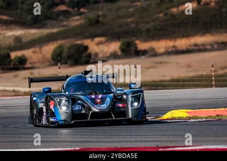 17 CRISTOVAO Miguel (PRT), ESPIRITO SANTO Manuel (PRT), Cool Racing, Ligier JS P320 - Nissan, Action während der 4 Stunden von Portimao 2024, 6. Runde der europäischen Le Mans Serie 2024 auf der Algarve International Circuit vom 16. Bis 19. Oktober 2024 in Portimao, Portugal Stockfoto