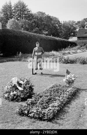 Franklin D. Roosevelt, Residenz in Hyde Park, New York, 1945. Stockfoto