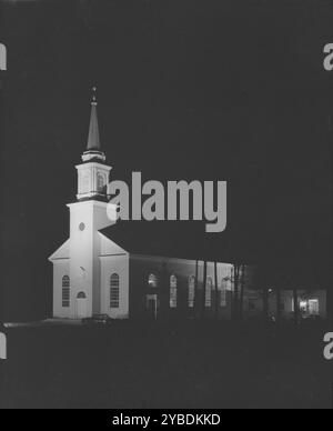 First Methodist Church, Elkin, North Carolina, 1960. Stockfoto