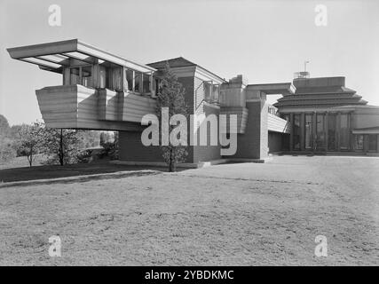 Herbert F. Johnson, Jr., Wingspread, Wohnsitz in Racine, Wisconsin, 1939. Stockfoto