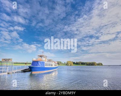 Rutland Belle Bootstour im Rutland Water Reservoir, England. Stockfoto