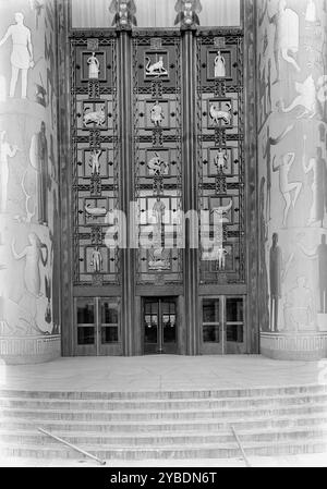 Brooklyn Public Library (Ingersoll Memorial), Prospect Park Plaza, Brooklyn, 1941. Stockfoto