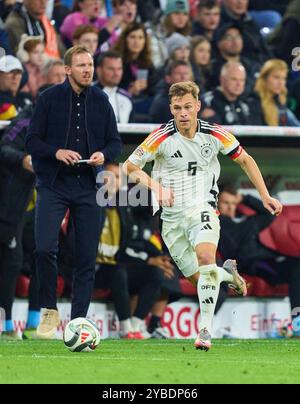 München, Deutschland. Oktober 2024. Joshua Kimmich, DFB 6 DFB-Trainer Julian Nagelsmann, Bundestrainer, Nationaltrainer, beim Spiel der UEFA Nations League 2024 DEUTSCHLAND - NIEDERLANDE 1-0 in der Saison 2024/2025 am 14. Oktober 2024 in München. Fotograf: ddp Images/STAR-Images Credit: ddp Media GmbH/Alamy Live News Stockfoto