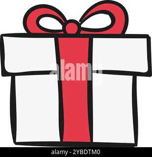 Bezauberndes Geschenkdesign für Feiertage und Geburtstagsjubel Stock Vektor