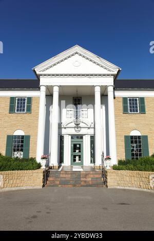 Randers, Dänemark – 19. August 2015: Graceland Randers ist inspiriert von Elvis Presleys Haus in Memphis, Tennessee Stockfoto