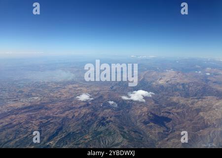 Südöstliche Taurusberge aus der Luft, Provinz Adiyaman, Südosttürkei Stockfoto