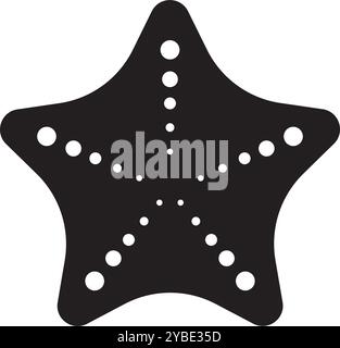 Seestern Icon Vektor Illustration Logo Design Stock Vektor