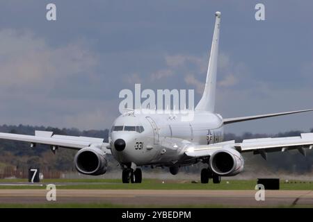 169331 Boeing P-8 Poseidon, US Navy, bei der RAF Mildenhall. Stockfoto