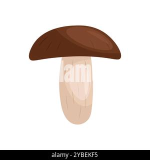 Pilz polieren. Vektorillustration des Pilzes Stock Vektor