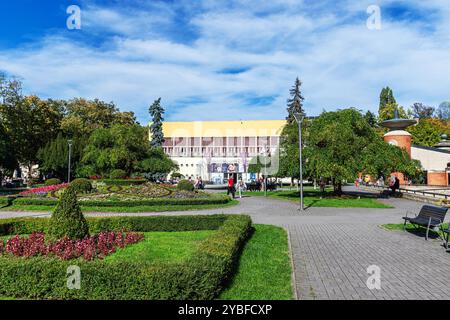 SERBIEN, Vrnjacka Banja, Park in der Mineralquelle heißes Wasser. Stockfoto