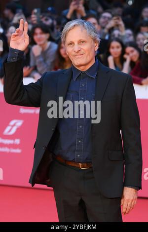 Roma, Latium. Oktober 2025. Viggo Mortensen während des 19. Rom Film Festivals im Auditorium Parco Della Musica am 18. Oktober 2024 Credit: massimo insabato/Alamy Live News Stockfoto