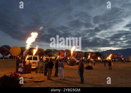 Das 52. Jährliche Albuquerque Balloon Fiesta Stockfoto