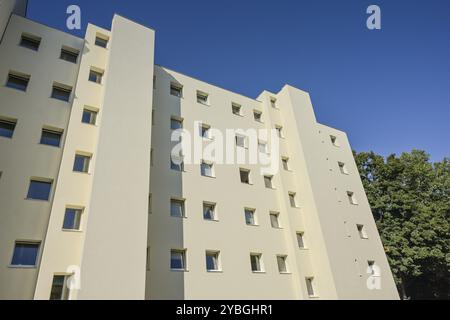 Neu renoviertes Fertiggebäude, Neubau, Nymphenburger Straße, Schönberg, Tempelhof-Schöneberg, Berlin, Deutschland, Europa Stockfoto