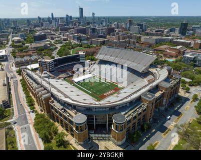 Darrell K Royal Memorial Stadium in Austin, Texas, auf dem Campus der University of Texas Stockfoto