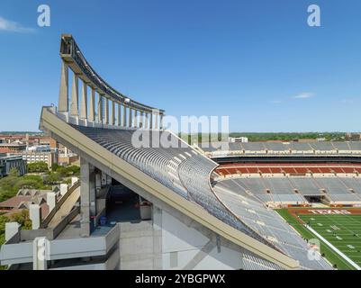 Darrell K Royal Memorial Stadium in Austin, Texas, auf dem Campus der University of Texas Stockfoto
