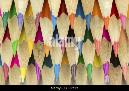 Sammlung von Colorfull Bleistifte als Hintergrundbild Stockfoto