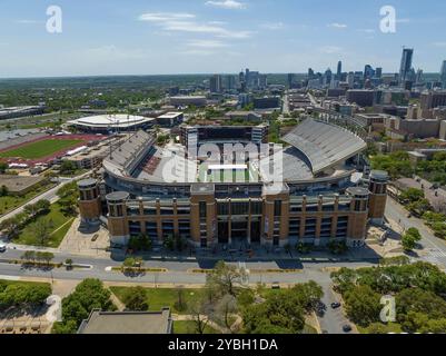 Darrell K Royal Memorial Stadium in Austin, Texas, auf dem Campus der University of Texas Stockfoto