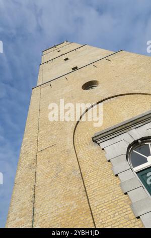 Die berühmte historischen Leuchtturm namens der Brandaris auf dem West-Terschelling auf der Nordsee-Insel Terschelling in den Niederlanden Stockfoto