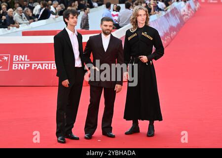 Rom, Italien. Oktober 2024. Besuch des roten Teppichs „Arsa“ während des 19. Rom Film Festivals im Auditorium Parco Della Musica in Rom, Italien, am 18. Oktober 2024. (Foto: Domenico Cippitelli/NurPhoto) Credit: NurPhoto SRL/Alamy Live News Stockfoto