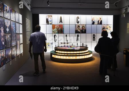 Mailand, Italien. September 2024. Eine allgemeine Ansicht der Vorschau der Mike Bongiorno 1924-2024 Ausstellung in Mailand, Italien, am 16. September 2024 (Foto: Alessandro Bremec/NurPhoto).0 Credit: NurPhoto SRL/Alamy Live News Stockfoto