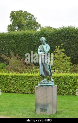 Kopenhagen, Dänemark. Oktober 2024. Wunderschönes Denkmal in Rosenborg Slot, Kopenhagen. Stockfoto