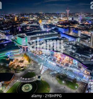 Liverpool ONE-Einkaufszentrum im Stadtzentrum von Liverpool, Merseyside, England, ein wichtiges Einzelhandels- und Freizeitziel. Stockfoto
