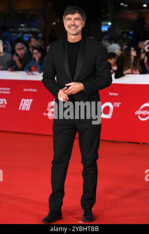 Beppe Convertini während des 19. Rom Film Festivals im Auditorium Parco Della Musica am 18. Oktober 2024 Credit: Massimo Insabato/Alamy Live News Stockfoto