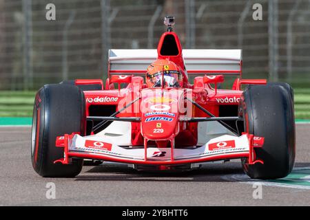 F1 Clienti und Sport Prototipi Clienti während des Ferrari Challenge WORLD FINALS 2024, Ferrari Challenge Cup Rennen in Imola, Italien, 18. Oktober 2024 Credit: Independent Photo Agency Srl/Alamy Live News Stockfoto