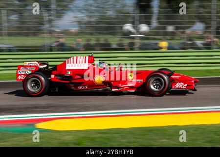 F1 Clienti und Sport Prototipi Clienti während des Ferrari Challenge WORLD FINALS 2024, Ferrari Challenge Cup Rennen in Imola, Italien, 18. Oktober 2024 Credit: Independent Photo Agency Srl/Alamy Live News Stockfoto