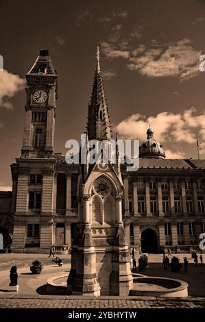 Urbane Kunstwerke des Stadtzentrums von Birmingham Stockfoto