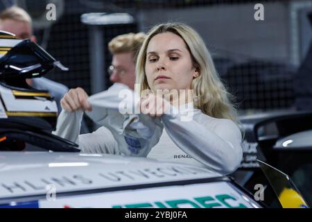 Hockenheim, Deutschland. Oktober 2024. Patricija Stalidzane (LAT), 18.10.2024, Hockenheim (Deutschland), Motorsport, NXT Gen Cup, Finale Hockenheimring 2024 Credit: dpa/Alamy Live News Stockfoto