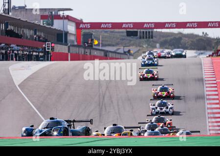 84 LEMOINE Julien (fra), TROJANI Paul (fra), ans Motorsport, Ligier JS P320 - Nissan, Aktion während der 6. Runde des Michelin Le Mans Cup 2024 auf dem Algarve International Circuit vom 16. Bis 19. Oktober 2024 in Portimao, Portugal - Foto Germain Hazard/DPPI Credit: DPPI Media/Alamy Live News Stockfoto