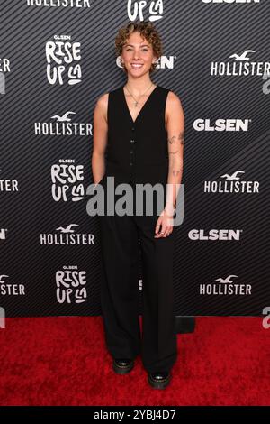 HOLLYWOOD, KALIFORNIEN - 18. OKTOBER: Kez Sexton bei GLSEN's Annual Rise Up LA Benefit zu Ehren Sheryl Lee Ralph im NeueHouse am 18. Oktober 2024 in Hollywood, Kalifornien. Kredit Faye Sadou/MediaPunch Stockfoto