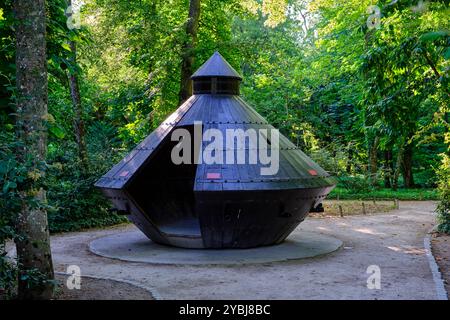 Frankreich, Indre-et-Loire (37), Amboise, Loire-Tal, das von der UNESCO zum Weltkulturerbe erklärt wurde, Schloss Clos Lucé, letzte Ruhestätte von Leonardo da Vinci Stockfoto