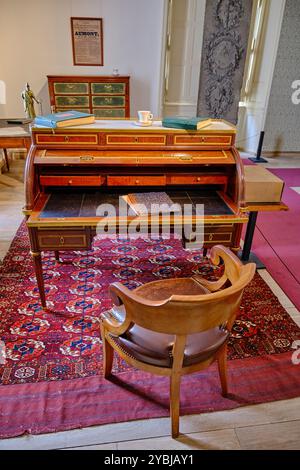 Frankreich, Indre-et-Loire (37), Loire-Tal, das zum UNESCO-Weltkulturerbe gehört, Saché, Schloss Saché, heute Balzac Museum Stockfoto