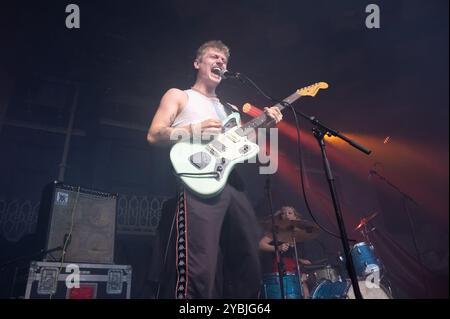 Die Alien Chicks treten am 18. Oktober 2024 in Barrowland, Glasgow auf Stockfoto