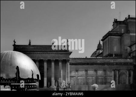 Rom, Italien. Architektur und Details der antiken Stadt. Stockfoto