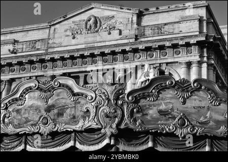 Rom, Italien. Architektur und Details der antiken Stadt. Stockfoto