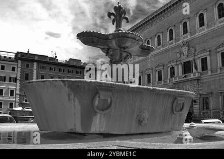 Rom, Italien. Architektur und Details der antiken Stadt. Stockfoto