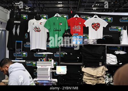 LONDON, GROSSBRITANNIEN. Oktober 2024. Global Peace & Unity Festival 2024 Ausstellung im Excel London, Großbritannien. (Foto von 李世惠/siehe Li/Picture Capital) Credit: Siehe Li/Picture Capital/Alamy Live News Stockfoto