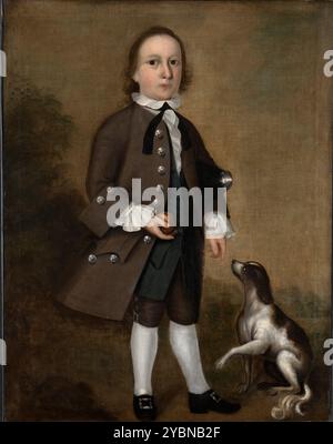 Jeremiah Belknap von Joseph Badger. c. 1758. Stockfoto