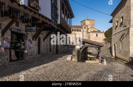 Santillana del Mar, Kantabrien, Spanien, Europa Stockfoto