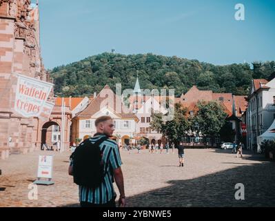 Erschossen am 23. August 2023 im Schwarzwald in Deutschland. Stockfoto